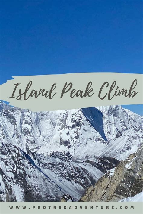 Island Peak Island Peak Climb Island Peak Expedition Imja Tse