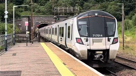 Great Northern Class 717 Departs Hadley Wood For Welwyn Garden City