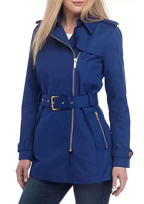 Michael Michael Kors Zip Front Trench Coat Belk