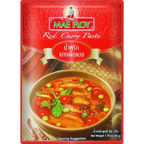 Mae Ploy Paste Red Curry 50g Woolworths