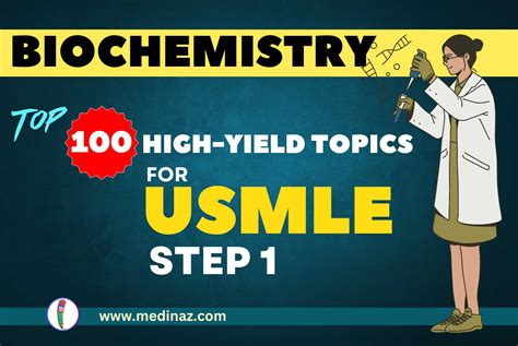 Top 100 High Yield Biochemistry Topics For USMLE Step 1