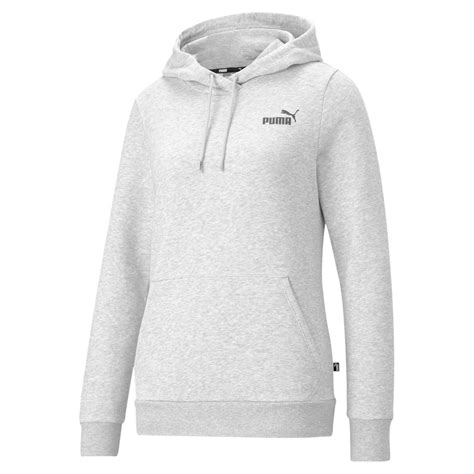 Puma Essentials Hoodie Ladies Lysegrå Denmark