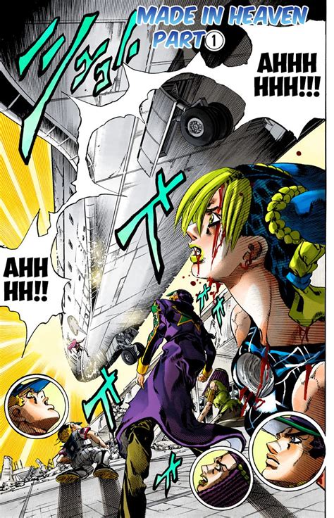 Jojos Bizarre Adventure Part 6 Stone Ocean Official Colored Vol