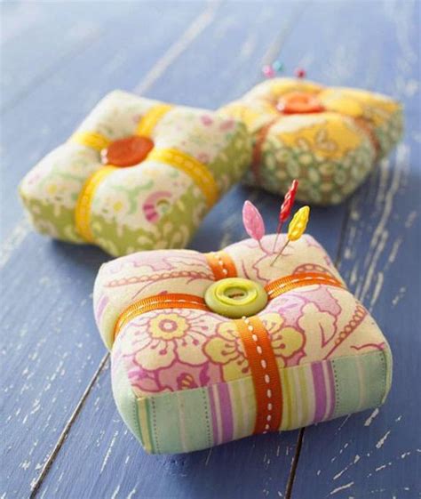 Six Free and Creative Pincushion Patterns - Love to Stitch and Sew