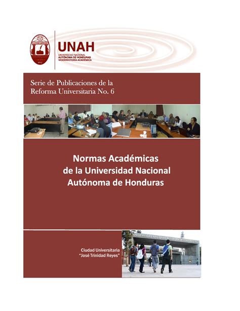 Normas Academica De La Unah Normas Acad Micas De La Universidad