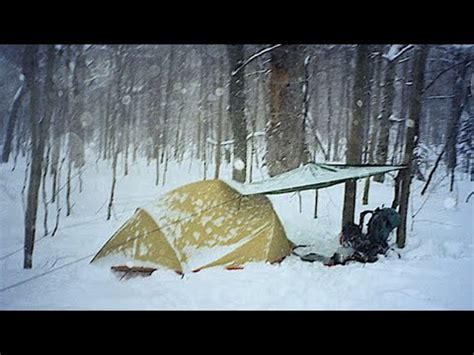 Extreme Winter Solo Camping In Alaska C Backcountry Hot Tent