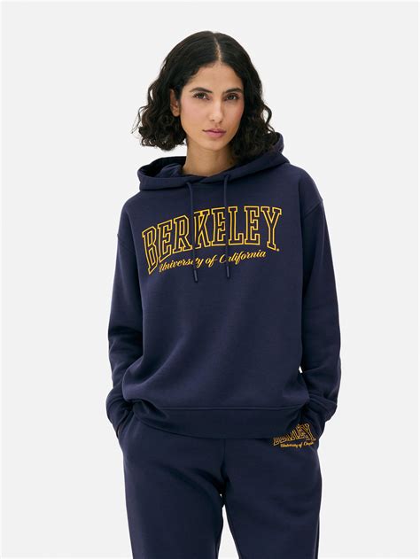 Felpa Con Cappuccio Coordinata Berkeley Blu Navy Donna Primark