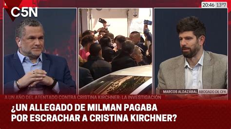 A un año del ATENTADO a CRISTINA KIRCHNER hablamos con MARCOS