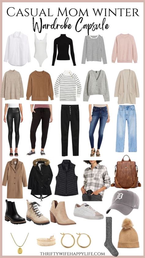 Capsule Wardrobe Casual Mom Wardrobe Capsule Outfits Fashion Capsule