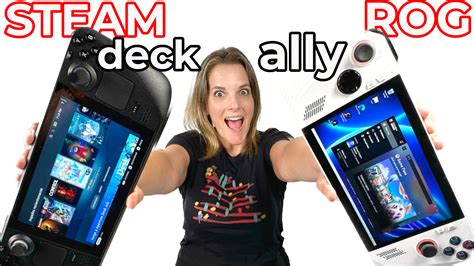 Steam Deck Vs Rog Ally Comparativa De Consolas Port Tiles De