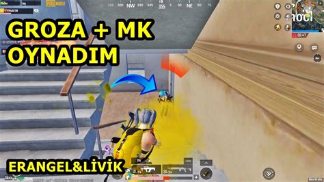 Groza Mk Oynadim Erangel L V K Solo Vs Squad Pubg Mob Le Youtube