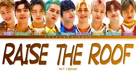 Nct U Raise The Roof Lyrics Raise The Roof Color Coded