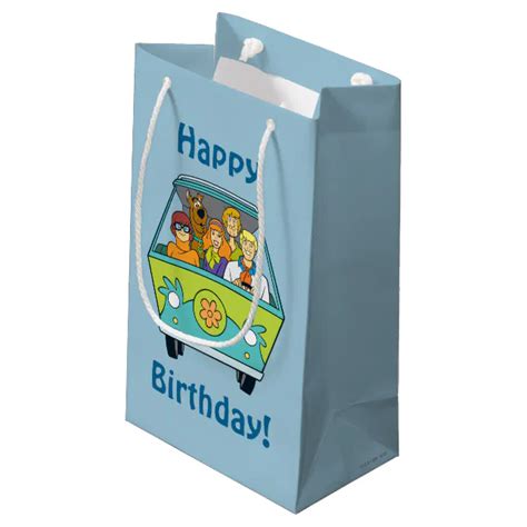 Scooby Doo And The Gang Mystery Machine Small T Bag Zazzle