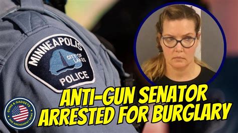 Anti Gun Senator Arrested For Burglary Is This Why They Dont Want You