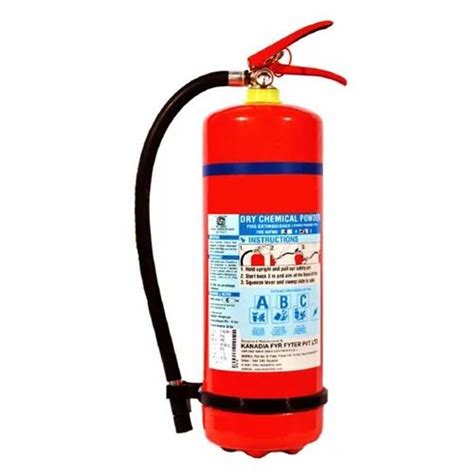 Mild Steel A B C Dry Powder Type 6 Kg ABC Fire Extinguisher At Rs 2450