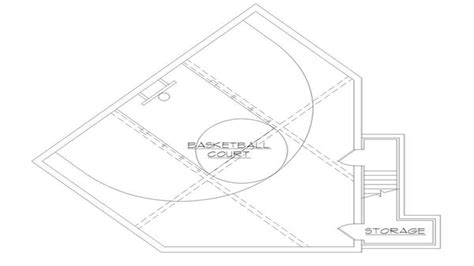 Basketball Court Floor Plan