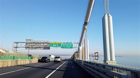 Driving Across Throgs Neck Bridge Northbound Queens To Bronx Youtube