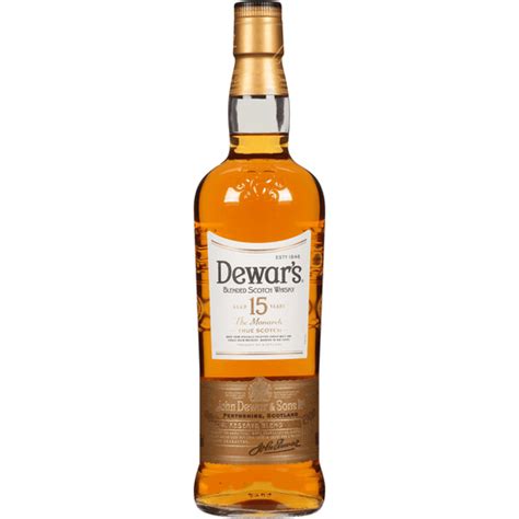 Dewars Year Old Blended Scotch Whisky Cl Ml Beer Wine