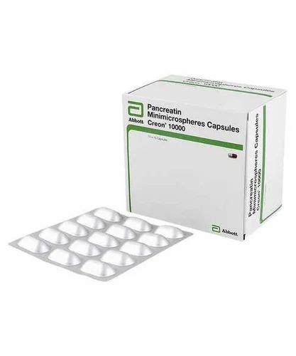 Pancreatin Mg Creon Iu Capsules In One Box At Rs