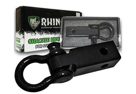 Rhino Usa Heavy Duty Shackle Hitch Receiver Quality Tough Strong