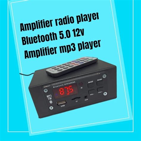 Jual Aebrand Power Amplifier Bluetooth 12v Mp3 Player Bluetooth