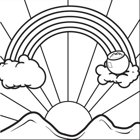 Rainbow Coloring Sheet Pdf Warehouse Of Ideas