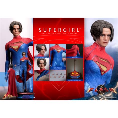 Hot Toys Mms The Flash Supergirl Shopee Thailand