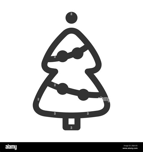 Christmas tree icon. Christmas tree symbol. Vector illustration Stock Vector Image & Art - Alamy