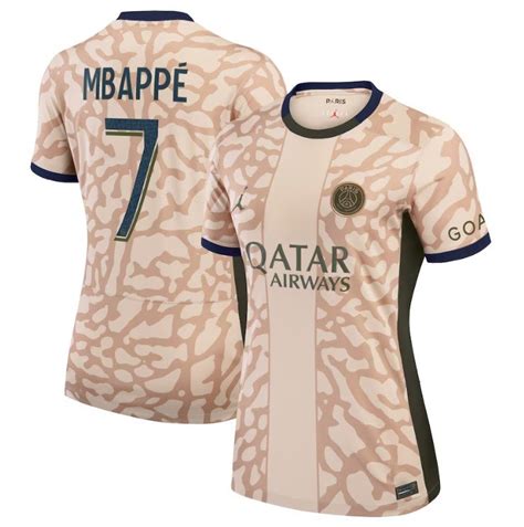 Mbappé Psg 2324 Womens Fourth Jersey Soccerarmor