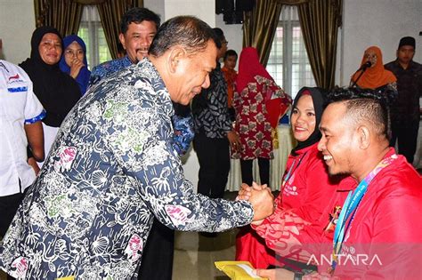 Pemkab Deli Serdang Cairkan Bonus Atlet NPC Berprestasi Di APG 2022