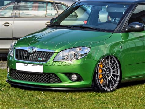 Skoda Fabia Mk J Rs Facelift Invido Front Bumper Extension