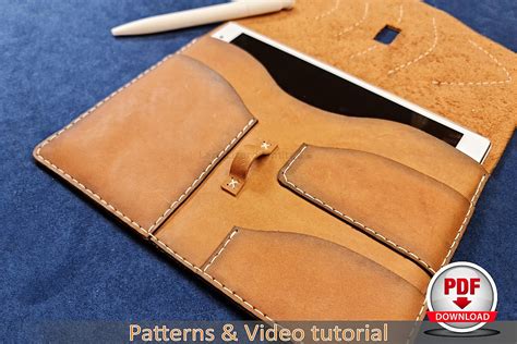 Ipad Mini Leather Sleeve Pdf Patterns And Video Tutorial Lazy Lizard