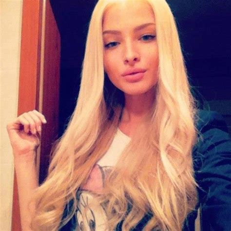 Alena Shishkova Beauty Blonde Long Hair Styles