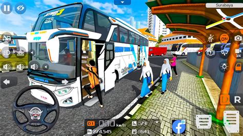 Indonesian Bus Simulator 44 Tronton Scania Driving Android Gameplay