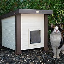 New Age Pet Ecoflex Albany Outdoor Feral Cat House For Multiple Cats