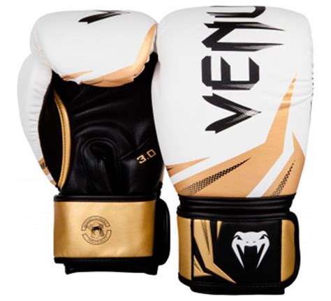 Guantes de boxeo Venum Challenger 3 0 blanco negro oro Envío Gratis