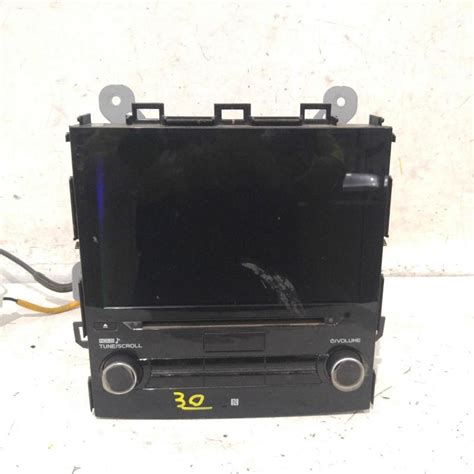 238658 Used Stereohead Unit For 2017 Impreza Display And Head Unit