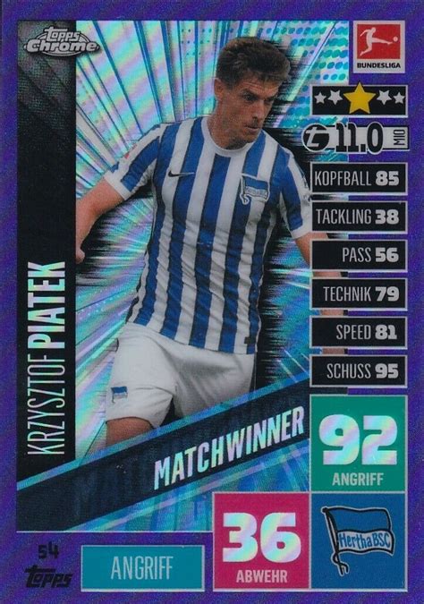 Trading Card Hub Uk Topps Match Attax Bundesliga Chrome