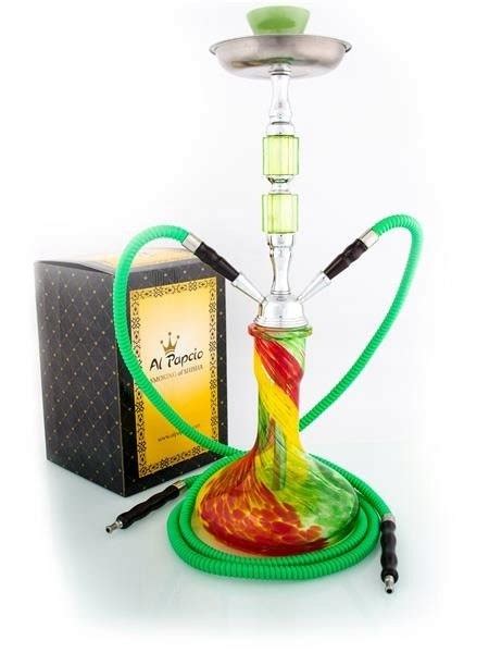 JAMAICA 2WĘŻE FAJKA WODNA SHISHA bongo SZISZA 56cm 8838178342