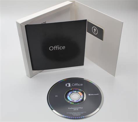 Microsoft Office Professional Plus 2019 - Box Pack - Installer DVD & p ...