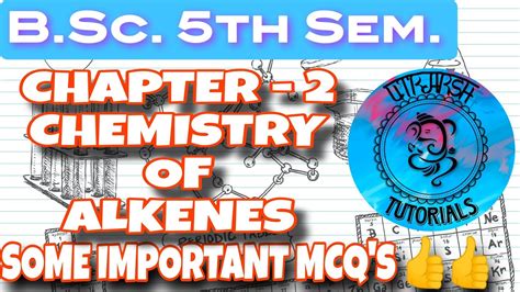 B Sc 5th Semester Chemistry Most Important MCQ S Chemistry Of