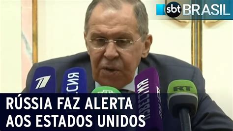 Rússia Faz Alerta Aos Eua Após Envio De Armas à Ucrânia Sbt Brasil