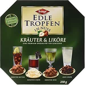 Trumpf Edle Tropfen in Nuss Kräuter und Likör Edition 6er Pack 6 x