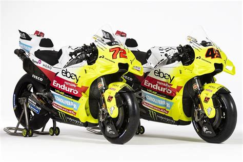 Valentino Rossis MotoGP Team Reveals All New 2024 Livery