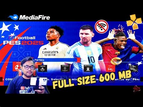 EFootball PES 2025 Final Update PPSSPP Real Faces Best Graphics HD New