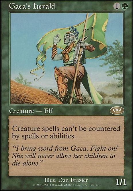 Mono Green Elves Commander Edh Mtg Deck