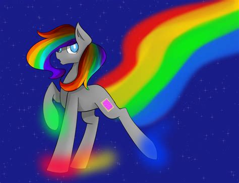 Nyan Cat Pony By Manikalu On Deviantart