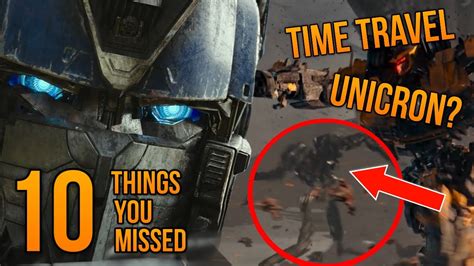 Things You Missed In The Transformers Rise Of The Beasts Trailer