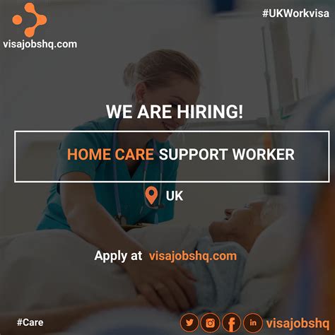 We Are Hiring A Home Care Support Worker Relocate To The Uk With Work