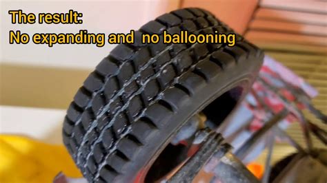 How To Fix Rc Tires Expanding And Ballooning Pizza Cutter Issue Slow